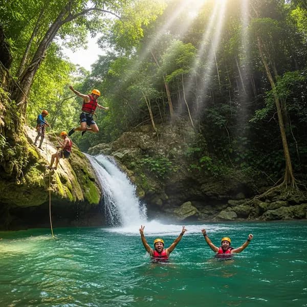 Adventure at Kawasan Falls Full Course